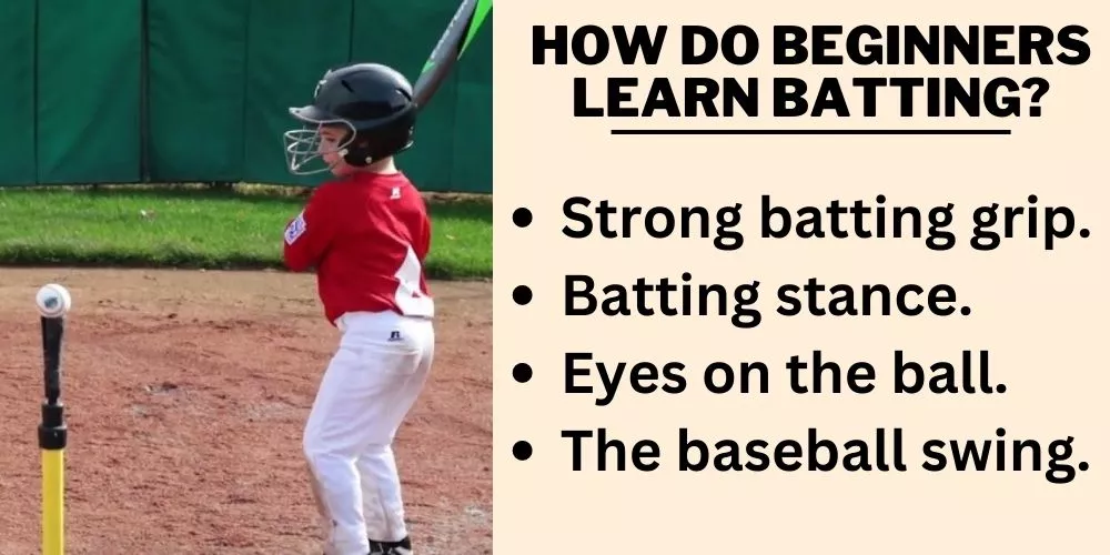 How do beginners learn batting