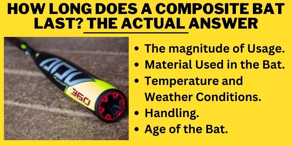 How long does a composite bat last? The Actual Answer