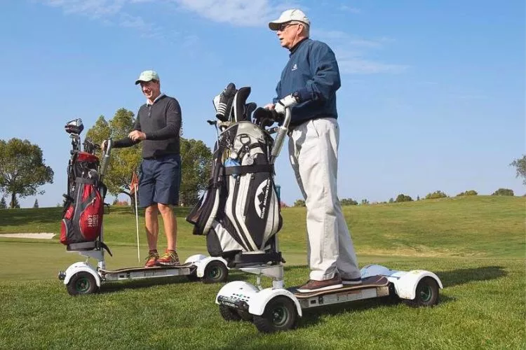 What is an alternative to a golf cart