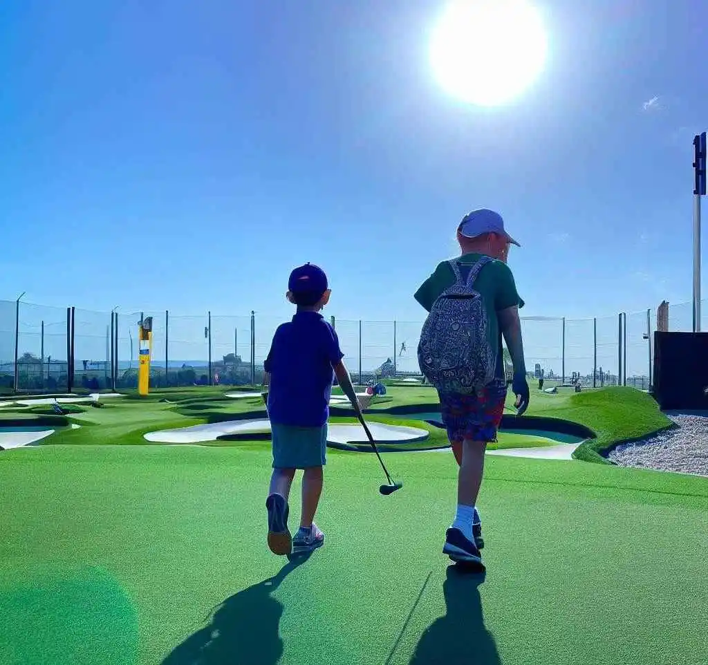 Can kids go to topgolf